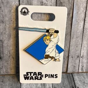 Star Wars Luke Skywalker Blue and White Pin
